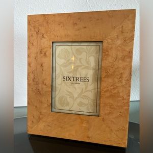 Hotel collection titled six trees 5 x 7 wooden photo frame